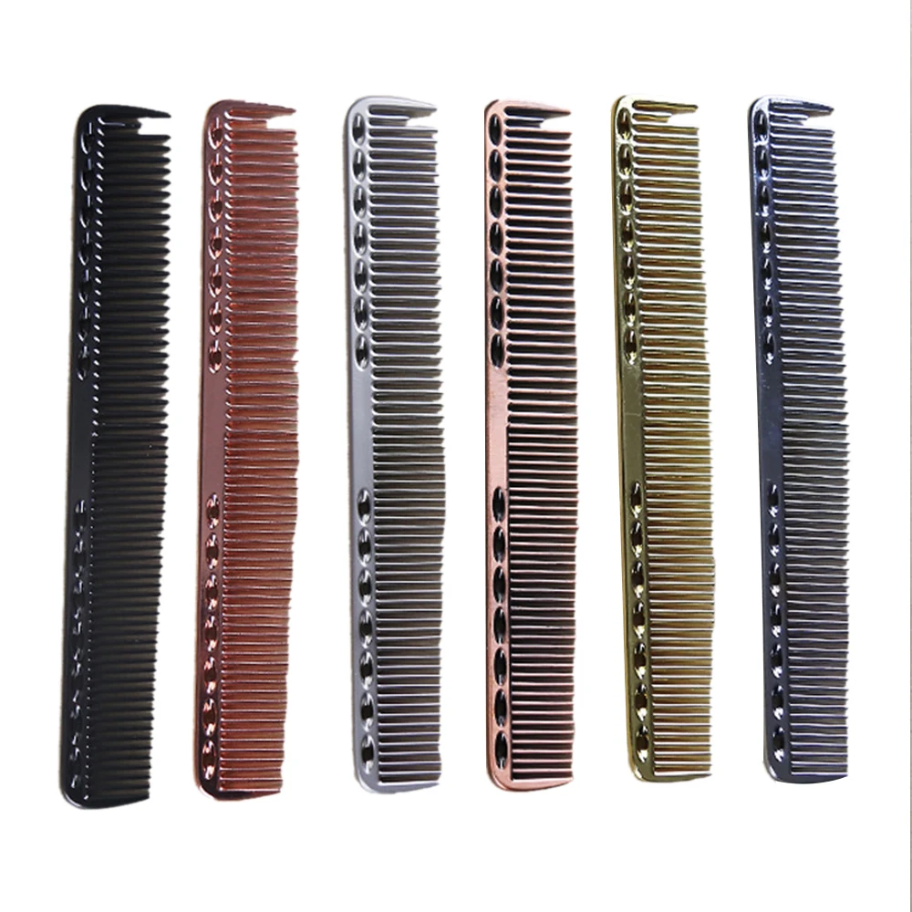 Women Men Cutting Comb Hair Hairdressing & Barbers Salon Aluminum Metal Professional Combs Anti-static New
Women Men Cutting Comb Hair Hairdressing & Barbers Salon Aluminum Metal Professional Combs Anti-static New