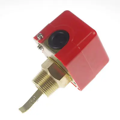 1)1/2" 220V 3A Water/Paddle Flow Switch BSPP Thread Connection SPDT Contacts Red
1)1/2" 220V 3A Water/Paddle Flow Switch BSPP Thread Connection SPDT Contacts Red