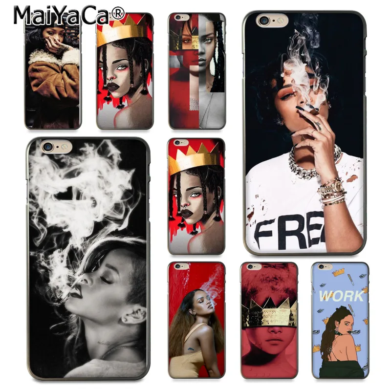 Чехол для телефона MaiYaCa Rihanna Anti Travail Drake чехол Apple iPhone 8plus 8 7plus 7 6 6S Plus X 5 5S SE