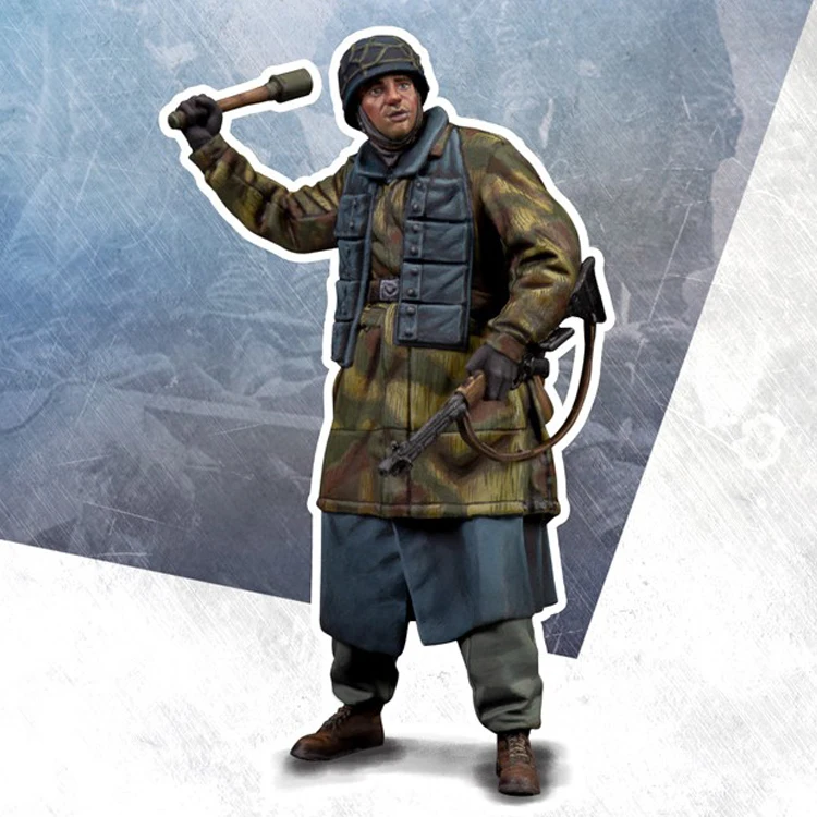1/35 PARATROOPER DIVISION, Resin Model Soldier GK, World War II, Unassembled and unpainted kit
1/35 PARATROOPER DIVISION, Resin Model Soldier GK, World War II, Unassembled and unpainted kit