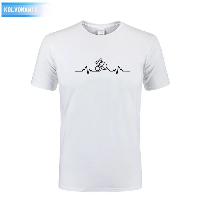 KOLVONANIG Mountain Biker Heartbeat Bicycle Printed T-Shirt Fashion Funny Birthday Cotton Short Sleeves T Shirts Plus Size T01
KOLVONANIG Mountain Biker Heartbeat Bicycle Printed T-Shirt Fashion Funny Birthday Cotton Short Sleeves T Shirts Plus Size T01