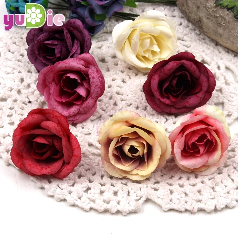 100pcs 4cm artificial flower silk rose head wedding party decoration diy jewelry brooch headdress process Artificial flower
100pcs 4cm artificial flower silk rose head wedding party decoration diy jewelry brooch headdress process Artificial flower
