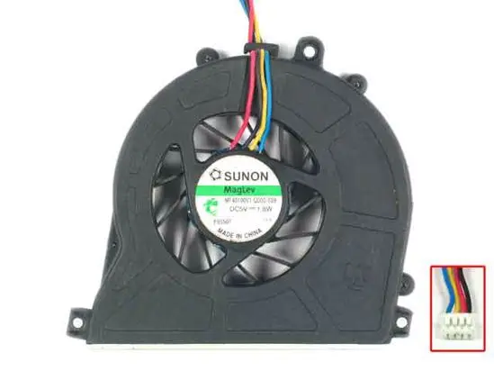 SUNON MF40100V1-Q000-S99 DC 5V 1.8W 4-wire 4-pin Server Laptop Cooling Fan