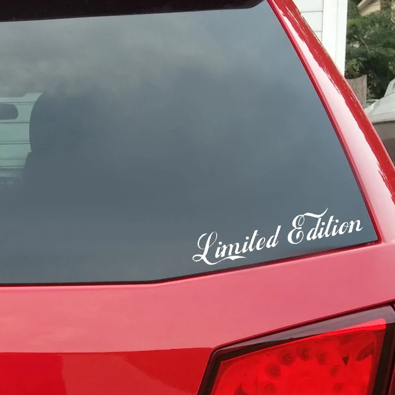 YJZT 17CM*3.4CM LIMITED EDITION Creative Vinyl Car Window Sticker Decal Black/Silver Accessories C11-0701
YJZT 17CM*3.4CM LIMITED EDITION Creative Vinyl Car Window Sticker Decal Black/Silver Accessories C11-0701