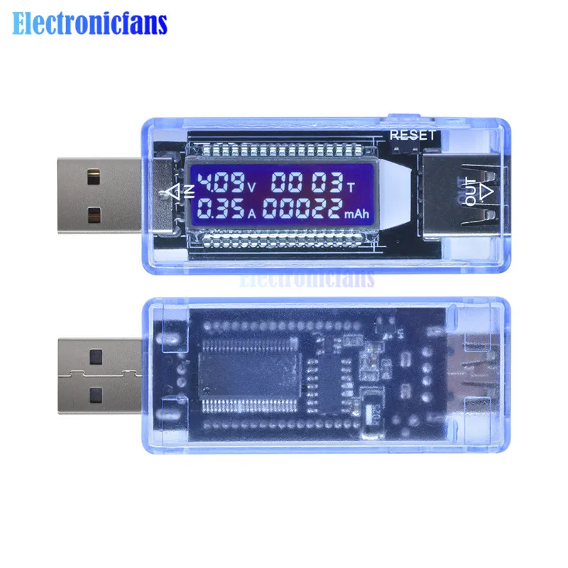 USB-тестер с цифровым дисплеем 3,5-7 в, измеритель тока, напряжения, емкости зарядного устройства
USB-тестер с цифровым дисплеем 3,5-7 в, измеритель тока, напряжения, емкости зарядного устройства