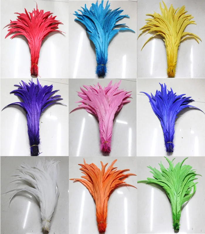 500 PCS beautiful natural rooster tail feathers 12-14 inches /30-35 cm color you choose
500 PCS beautiful natural rooster tail feathers 12-14 inches /30-35 cm color you choose