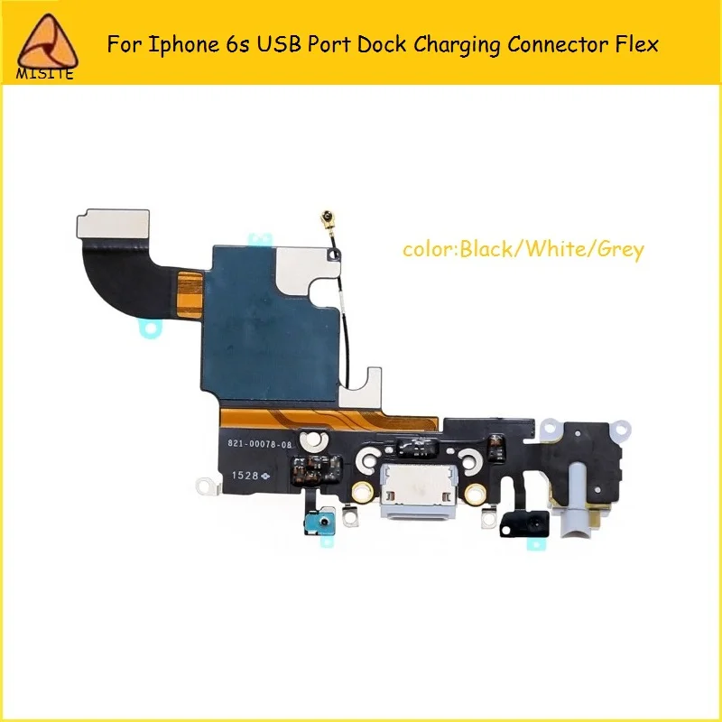 10Pcs/lot Brand New Port Charger Dock Connector with Headphone mic antenna flex for iphone 6s 6s USB Port Charing Flex cable
10Pcs/lot Brand New Port Charger Dock Connector with Headphone mic antenna flex for iphone 6s 6s USB Port Charing Flex cable