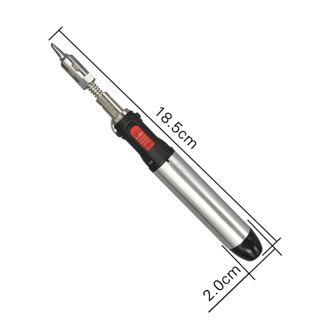 Welding Equipment Electronics DIY Tool 12ml Gas Blow Torch Soldering Solder Iron Gun with Tool Tip Cordless Pen Burner
Welding Equipment Electronics DIY Tool 12ml Gas Blow Torch Soldering Solder Iron Gun with Tool Tip Cordless Pen Burner