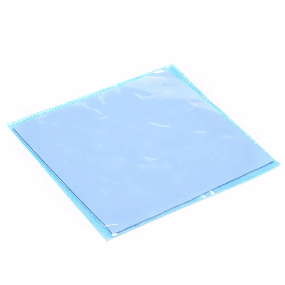 100 x100 x1mm Blue GPU CPU Heatsink Cooling Conductive Silicone Pad Cut & Uncut Thermal Silicone Pad Mat 10cm*10cm*0.1cm
100 x100 x1mm Blue GPU CPU Heatsink Cooling Conductive Silicone Pad Cut & Uncut Thermal Silicone Pad Mat 10cm*10cm*0.1cm