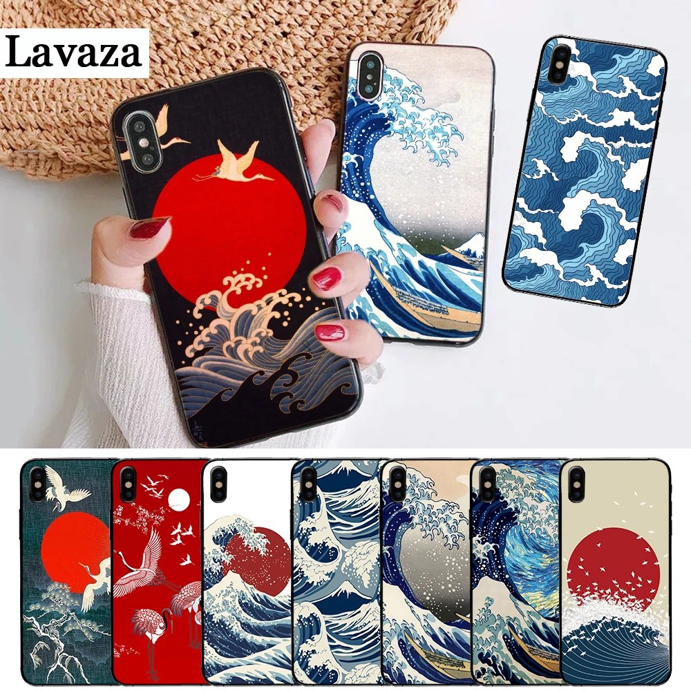 Hokusai The Great Wave off Kanagawa новое поступление силиконовый чехол для iPhone 5 SE 5S 6 6S Plus 7 8 11 Pro X