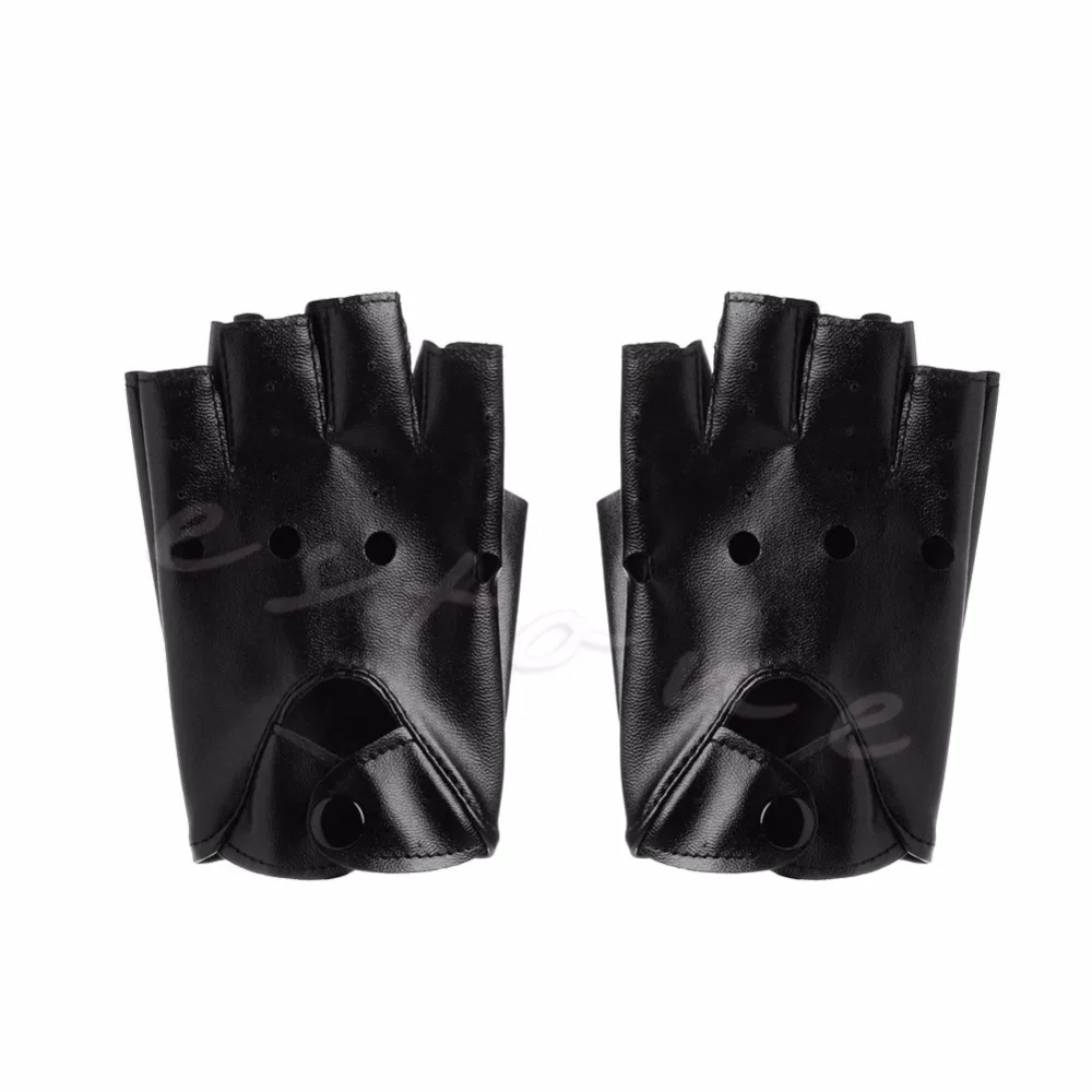 KLV Women Faux Leather Half Finger Fingerless Bike Driving Cycling Dancing Gloves
KLV Women Faux Leather Half Finger Fingerless Bike Driving Cycling Dancing Gloves