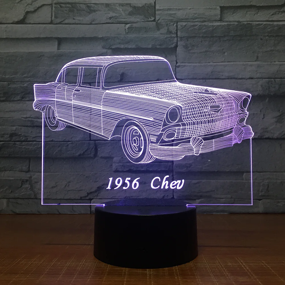 Светодиодная 3d-лампа в виде старой машины, иллюзия через Usb, цветная настольная лампа 3D, ночсветильник для детской, спальни, лампа для создан...
Светодиодная 3d-лампа в виде старой машины, иллюзия через Usb, цветная настольная лампа 3D, ночсветильник для детской, спальни, лампа для создан...