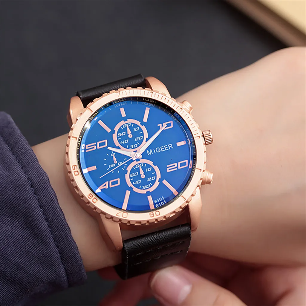 Mens Watches Top Brand Luxury High-End New Geneva Men's Leather Strap Stainless Steel Quartz Analog Watch reloj hombre hot #10
Mens Watches Top Brand Luxury High-End New Geneva Men's Leather Strap Stainless Steel Quartz Analog Watch reloj hombre hot #10