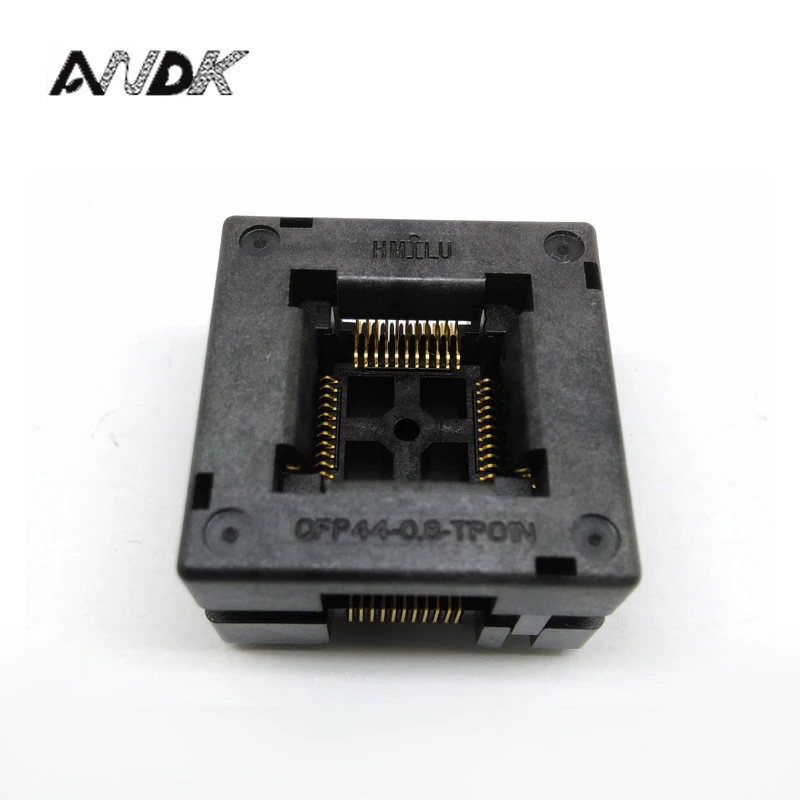TQFP44 FQFP44 QFP44 to DIP44 Burn in Socket OTQ-44-0.8-14 Pitch 0.8mm IC Body Size 10x10mm Open Top Test Adapter
TQFP44 FQFP44 QFP44 to DIP44 Burn in Socket OTQ-44-0.8-14 Pitch 0.8mm IC Body Size 10x10mm Open Top Test Adapter