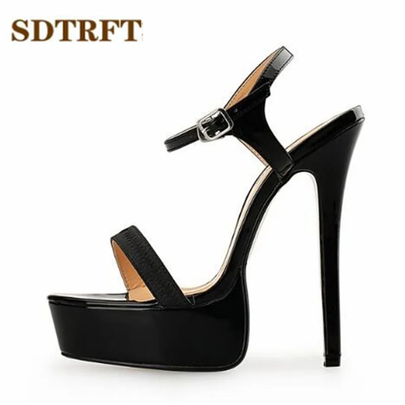 SDTRFT Plus:40-45 46 47 48 lady fashion ankle strap pumps 16CM thin high heel sandals Sexy Stiletto platform women wedding shoes
SDTRFT Plus:40-45 46 47 48 lady fashion ankle strap pumps 16CM thin high heel sandals Sexy Stiletto platform women wedding shoes