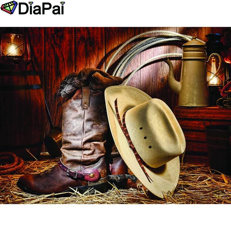 DIAPAI 100% Full Square/Round Drill 5D DIY Diamond Painting "Boots hat pot light"Diamond Embroidery Cross Stitch 3D Decor A18833
DIAPAI 100% Full Square/Round Drill 5D DIY Diamond Painting "Boots hat pot light"Diamond Embroidery Cross Stitch 3D Decor A18833