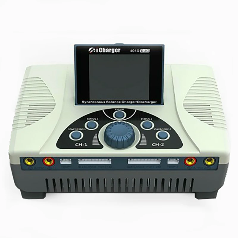 iCharger 4010DUO 10S x 2, 40A 2000W Dual Ports Balance Dual Port Lipo Life Batter Charger/ Discharger
iCharger 4010DUO 10S x 2, 40A 2000W Dual Ports Balance Dual Port Lipo Life Batter Charger/ Discharger