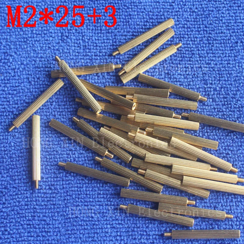 M2*25+3 10Pcs brass Standoff 25mm Spacer Standard Male-Female brass standoffs Metric Thread Column High Quality 10 piece sale
M2*25+3 10Pcs brass Standoff 25mm Spacer Standard Male-Female brass standoffs Metric Thread Column High Quality 10 piece sale