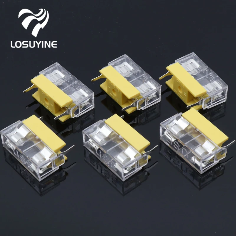 10 pcs Panel Mount PCB Fuse Holder Case w Cover 5x20mm Free Shipping 
10 pcs Panel Mount PCB Fuse Holder Case w Cover 5x20mm Free Shipping
