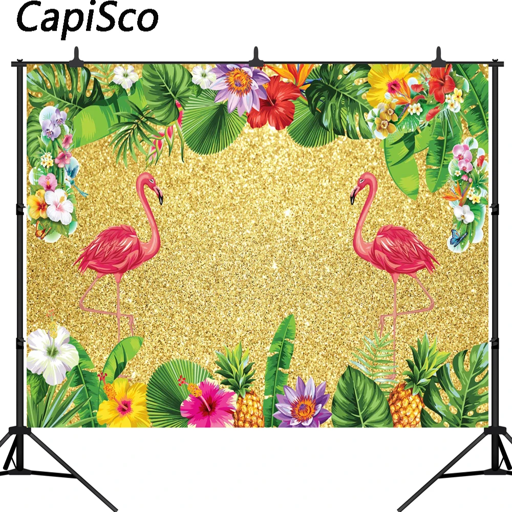 Capisco photography backdrops flamingo Luxury party tropical rainforest birthday baby shower background photocall photo studio
Capisco photography backdrops flamingo Luxury party tropical rainforest birthday baby shower background photocall photo studio