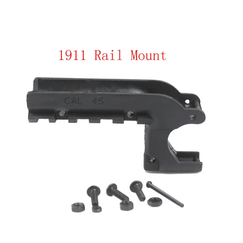 Клот 1911 M1911 45 пистолет под рельсом адаптер для лазерного крепления PA0205 черный