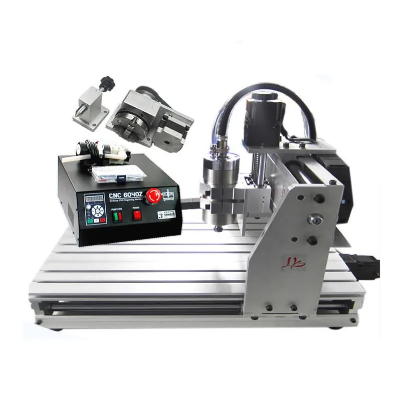 6040 USB Parallel port 3 Axes 4 Axis 800W CNC Wood Carving Machine MACH3 Contrtol CNC Router
6040 USB Parallel port 3 Axes 4 Axis 800W CNC Wood Carving Machine MACH3 Contrtol CNC Router
