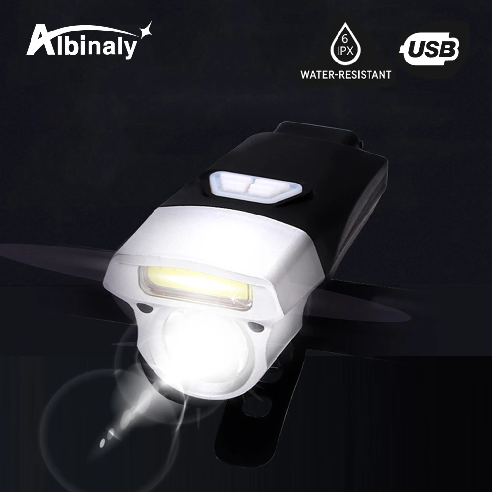 USB rechargeable bicycle light 15 light mode super bright LED + COB bike light waterproof easy to install suit for night riding
USB rechargeable bicycle light 15 light mode super bright LED + COB bike light waterproof easy to install suit for night riding