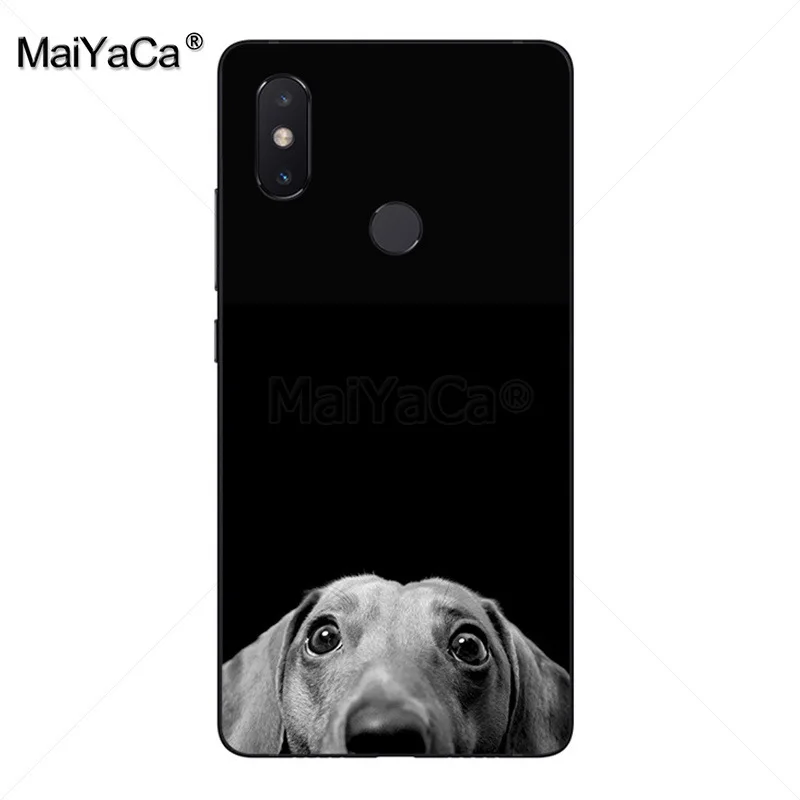 MaiYaCa черный такса собака уход за кожей лица красивые аксессуары для телефонов