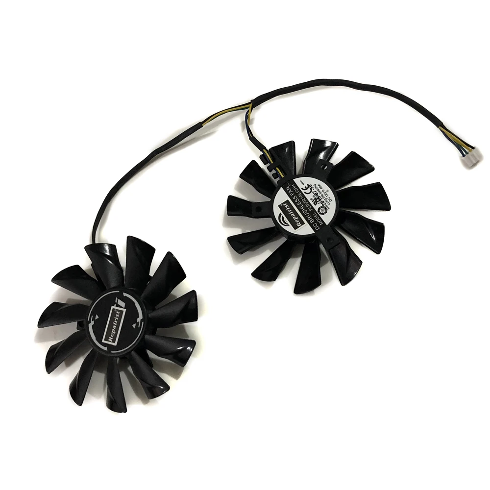 2pcs/set PLD09210S12HH VGA GPU Cooler Fan For MSI GeForce-GTX-950-2GD5T-OCV2 GTX-960-2GD5T-OCV Grahics Card Cooling Replacement
2pcs/set PLD09210S12HH VGA GPU Cooler Fan For MSI GeForce-GTX-950-2GD5T-OCV2 GTX-960-2GD5T-OCV Grahics Card Cooling Replacement