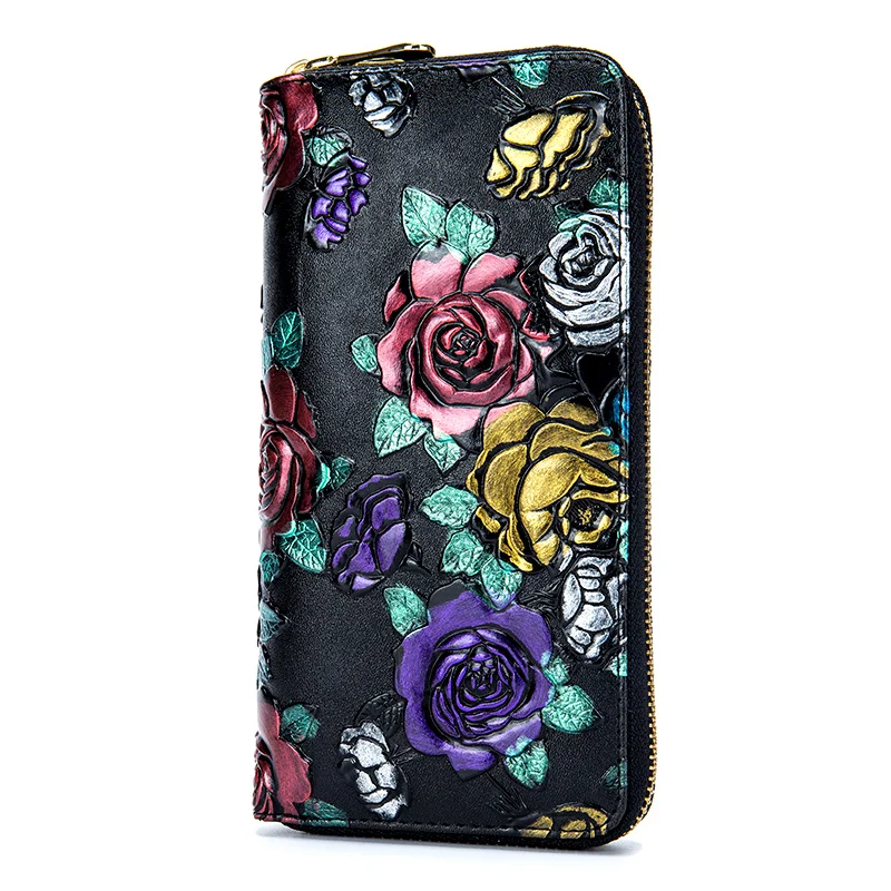 Fashion Three-dimensional Rose Printing Lady Wallet and Purse for Women Girls Cow Leather Multi-card Carteira Feminina
Fashion Three-dimensional Rose Printing Lady Wallet and Purse for Women Girls Cow Leather Multi-card Carteira Feminina