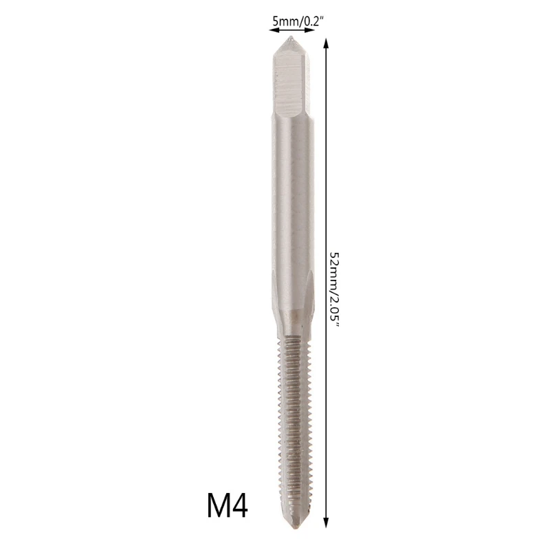 New High quality 3Pcs/Set M3/M4/M5/M6 HSS Machine Hand Screw Thread Metric Plug Tap
New High quality 3Pcs/Set M3/M4/M5/M6 HSS Machine Hand Screw Thread Metric Plug Tap