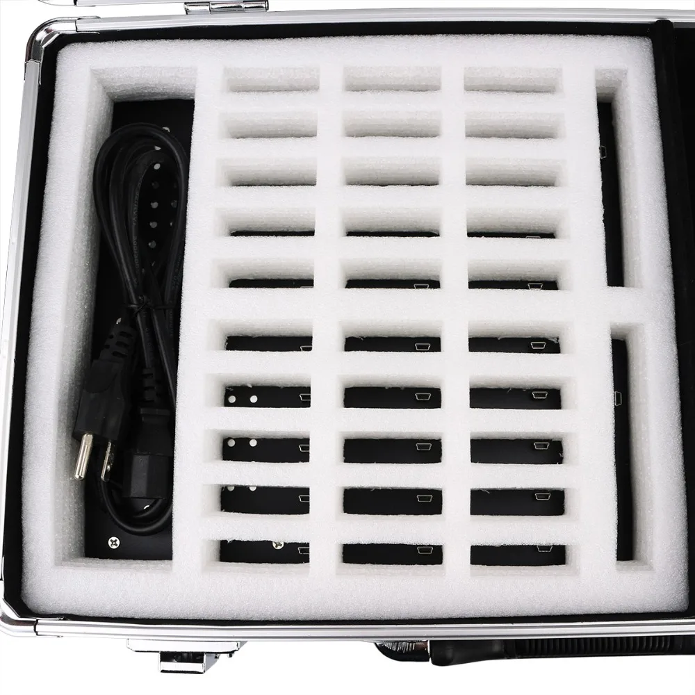 TT001 Portable 32 Slot Charge Case Storage Box for Wireless Tour Guide System Retekess T130 T131
TT001 Portable 32 Slot Charge Case Storage Box for Wireless Tour Guide System Retekess T130 T131