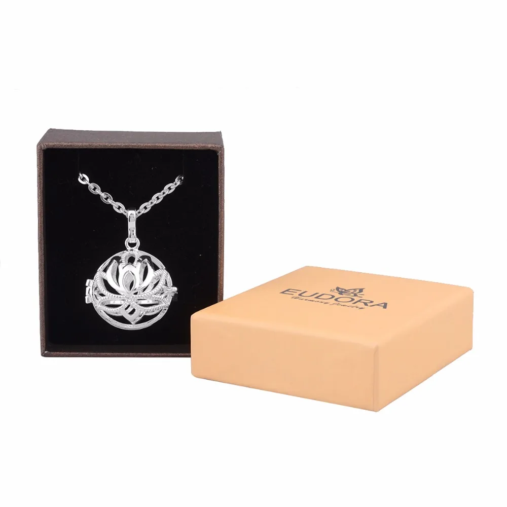Female Necklace Jewelry Lotus Flower Designs Locket Cage Pendant Floating locket Long Chain With 36colors Chime Pedant Jewelry
Female Necklace Jewelry Lotus Flower Designs Locket Cage Pendant Floating locket Long Chain With 36colors Chime Pedant Jewelry