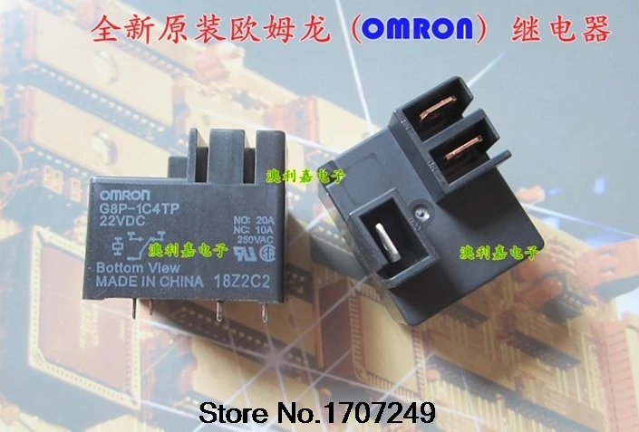 Free Shipping new original relay 10pcs/lot G8P-1C4TP-22VDC G8P-1C4TP-22V G8P-1C4TP 22VDC 5PIN 20A 250VAC
Free Shipping new original relay 10pcs/lot G8P-1C4TP-22VDC G8P-1C4TP-22V G8P-1C4TP 22VDC 5PIN 20A 250VAC