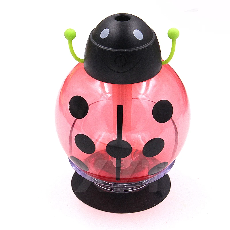 Hot Sale 260ML Ladybug Ultrasonic Humidifier Mini USB Portable Office Home Car Air Diffuser Mist Maker DC 5V Led Light
Hot Sale 260ML Ladybug Ultrasonic Humidifier Mini USB Portable Office Home Car Air Diffuser Mist Maker DC 5V Led Light