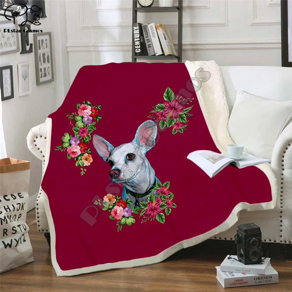 Plstar Cosmos Pet dog flower puppy funny character Blanket 3D print Sherpa Blanket on Bed Home Textiles Dreamlike style-4
Plstar Cosmos Pet dog flower puppy funny character Blanket 3D print Sherpa Blanket on Bed Home Textiles Dreamlike style-4