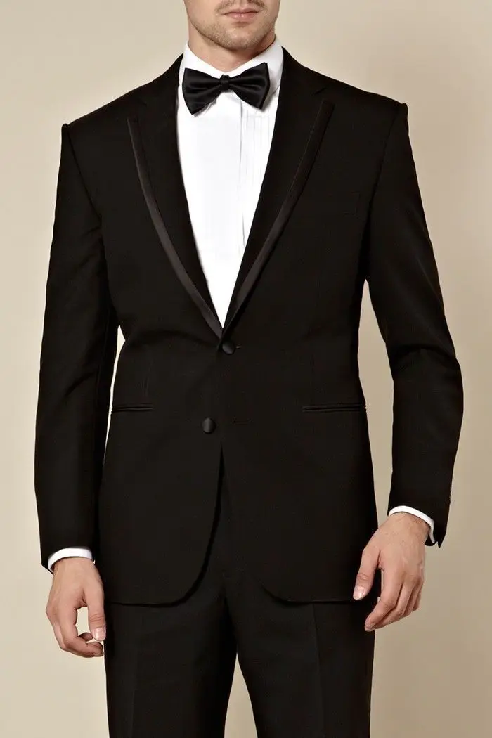 Custom Made Black Wedding Suits For Men Groom Tuxedos Groomsman Suits 2 Piece C42
Custom Made Black Wedding Suits For Men Groom Tuxedos Groomsman Suits 2 Piece C42