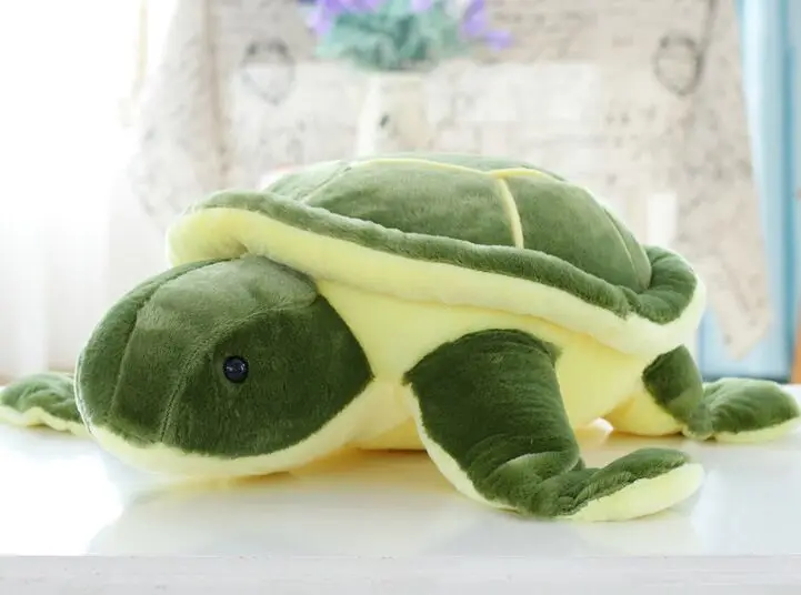 

Милая мультяшная Зеленая Черепаха плюшевая игрушка около 25 см черепаха мягкая кукла подарок на день рождения b1228