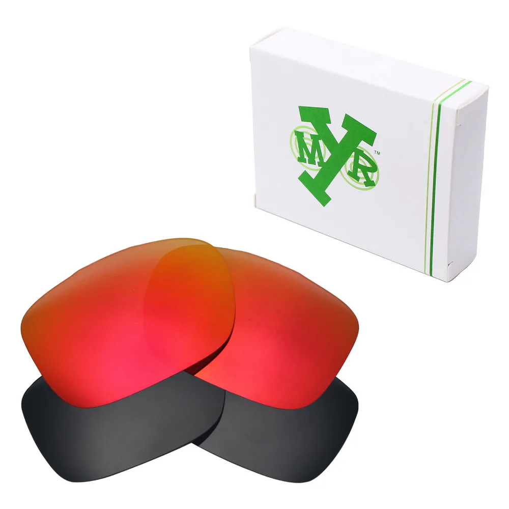 2 Pairs Mryok POLARIZED Replacement Lenses for-Oakley Two Face Sunglasses Stealth Black & Fire Red
2 Pairs Mryok POLARIZED Replacement Lenses for-Oakley Two Face Sunglasses Stealth Black & Fire Red