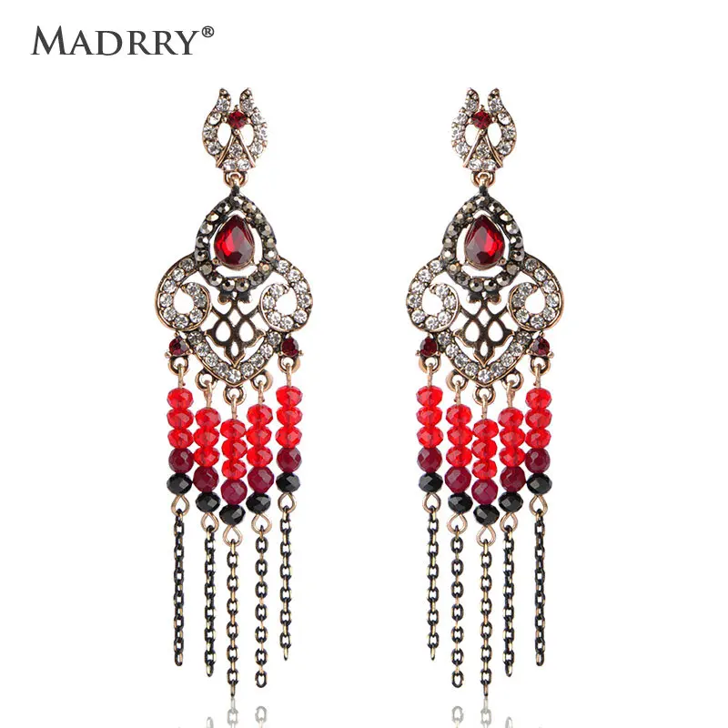 Vintage Jewelry Long Dangle Earrings Antique Gold Color Water Drop Earring For Women Crystal Resin Brincos Wedding Party Bijoux
Vintage Jewelry Long Dangle Earrings Antique Gold Color Water Drop Earring For Women Crystal Resin Brincos Wedding Party Bijoux