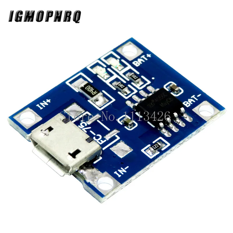 100 шт./лот TP4056 1A Lipo зарядное устройство плата Модуль литиевая батарея DIY микро порт микрофон USB
100 шт./лот TP4056 1A Lipo зарядное устройство плата Модуль литиевая батарея DIY микро порт микрофон USB