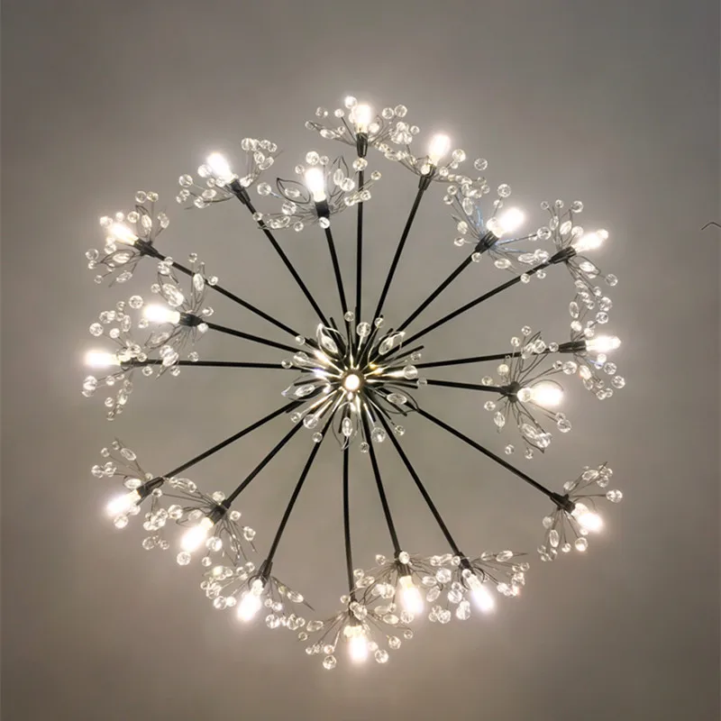 Nordic Crystal Dandelion LED Pendant light Modern Living Room LED Pendant lamp Bedroom Cafe Hanging Light Fixtures Free Shipping
Nordic Crystal Dandelion LED Pendant light Modern Living Room LED Pendant lamp Bedroom Cafe Hanging Light Fixtures Free Shipping