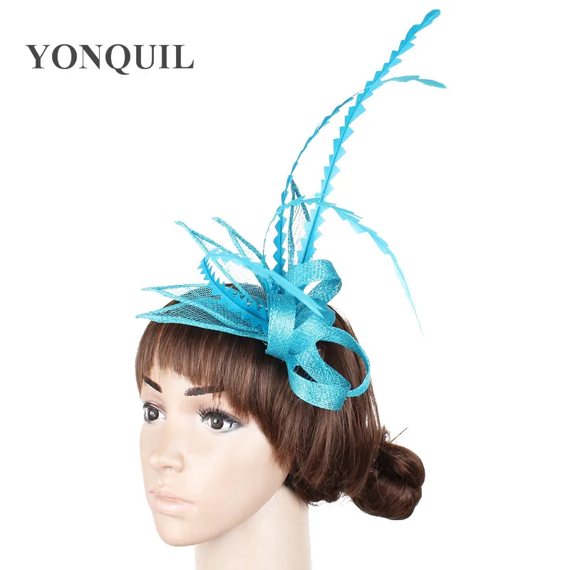 Ivory Balck Red Derby Fascinators Hat High Quality Elegant Ladies Church Cocktail Hats With Fancy Feather Wedding Hats SYF232
Ivory Balck Red Derby Fascinators Hat High Quality Elegant Ladies Church Cocktail Hats With Fancy Feather Wedding Hats SYF232