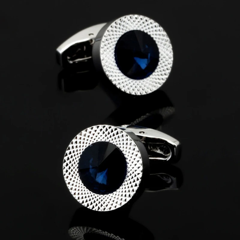 Free shipping, Austrian Blue Crystal Cufflinks fashion men's shirt Cufflinks designer exclusive design brand button gift
Free shipping, Austrian Blue Crystal Cufflinks fashion men's shirt Cufflinks designer exclusive design brand button gift