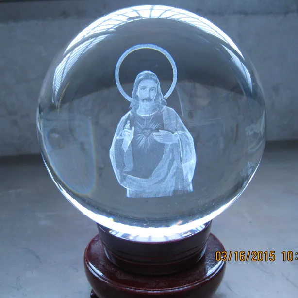 TOP GOOD Christianity Catholicism Religious HOME House Talisman 3D Crystal Jesus Christ ball statue Model
TOP GOOD Christianity Catholicism Religious HOME House Talisman 3D Crystal Jesus Christ ball statue Model