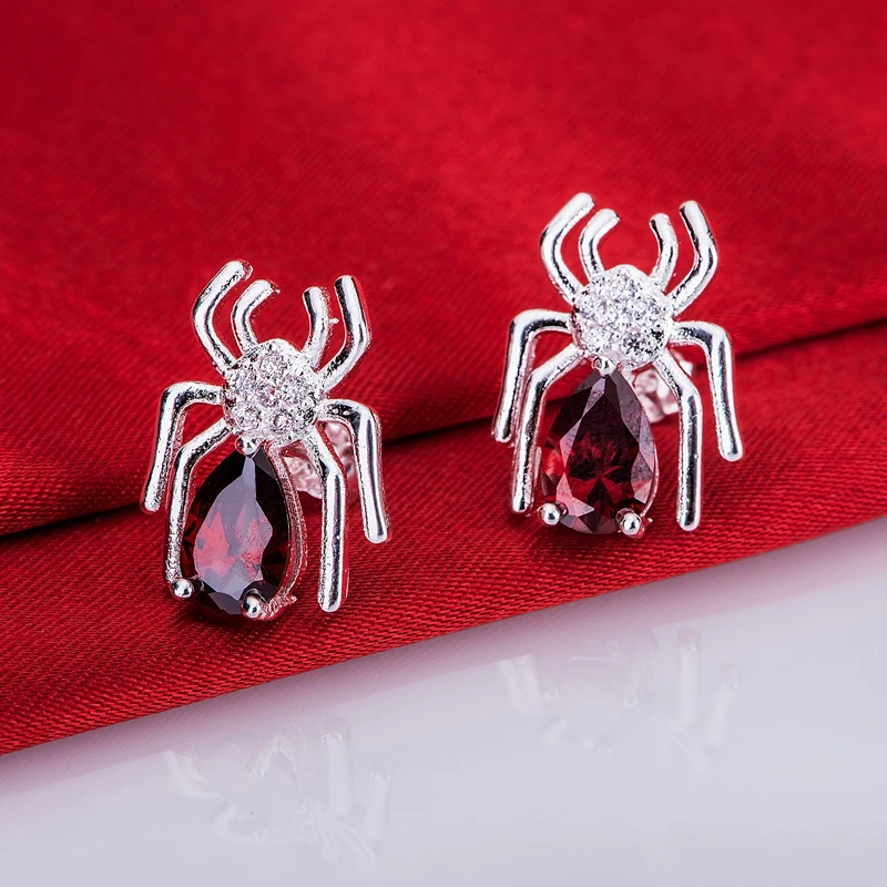 Серьги из серебра 925 пробы, модные ювелирные изделия из серебра 925 пробы, красный паук/ijzarbga hxmaqota LQ-E144
Серьги из серебра 925 пробы, модные ювелирные изделия из серебра 925 пробы, красный паук/ijzarbga hxmaqota LQ-E144