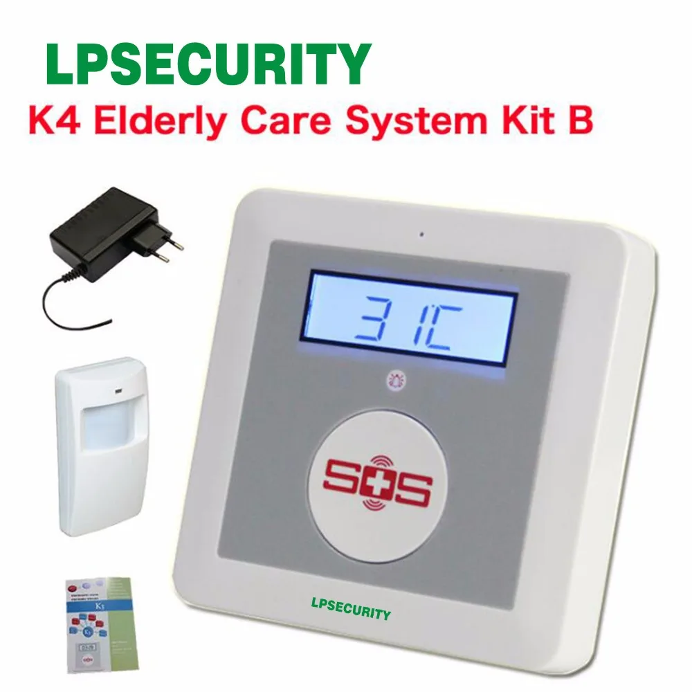 Охранной сигнализации Системы большая кнопка SOS для ухода за пожилыми
