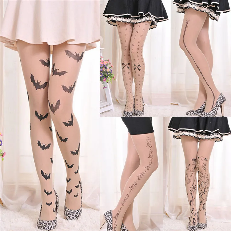 1PCS 6 Styles Cute Fashion Tattoo Patterns Women Sexy Tights Hosiery Pantyhose Ladies Gifts
1PCS 6 Styles Cute Fashion Tattoo Patterns Women Sexy Tights Hosiery Pantyhose Ladies Gifts