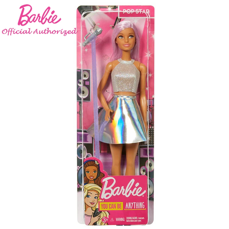 Barbie Careers Pop Star Doll 2019 Newest Girl Toy Gift Singing Match Dreamer Can Change Clothes Long Hair FXN98 For Birthday
Barbie Careers Pop Star Doll 2019 Newest Girl Toy Gift Singing Match Dreamer Can Change Clothes Long Hair FXN98 For Birthday