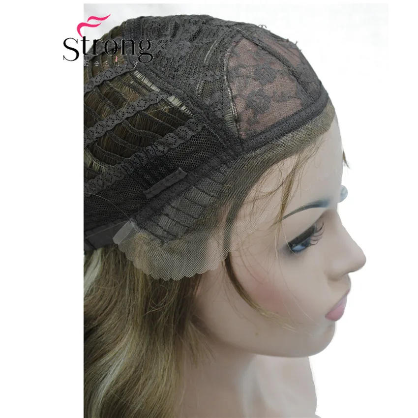 StrongBeauty Lace Front Wavy Brown Highlighted Full Synthetic Wig Women's Lace Wigs
StrongBeauty Lace Front Wavy Brown Highlighted Full Synthetic Wig Women's Lace Wigs
